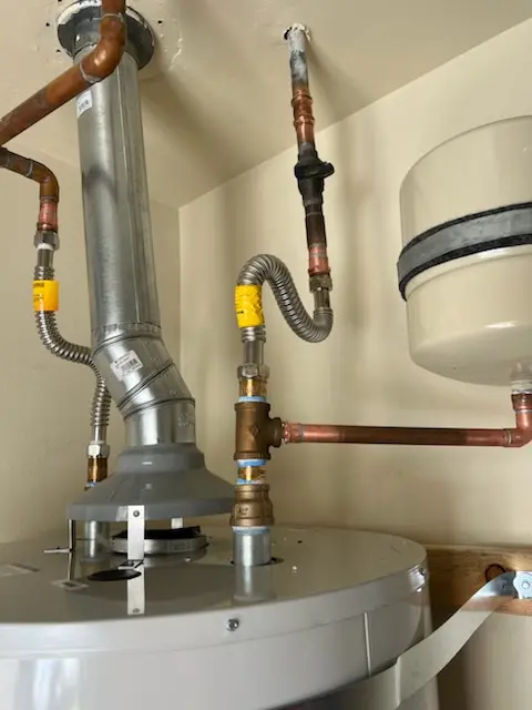 Water heater installation and plumbing repair in Clearwater