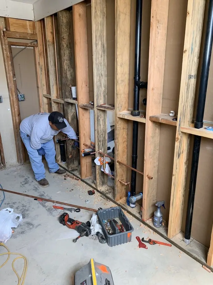 Commercial rough-in plumbing for Commercial Plumbing in Clearwater